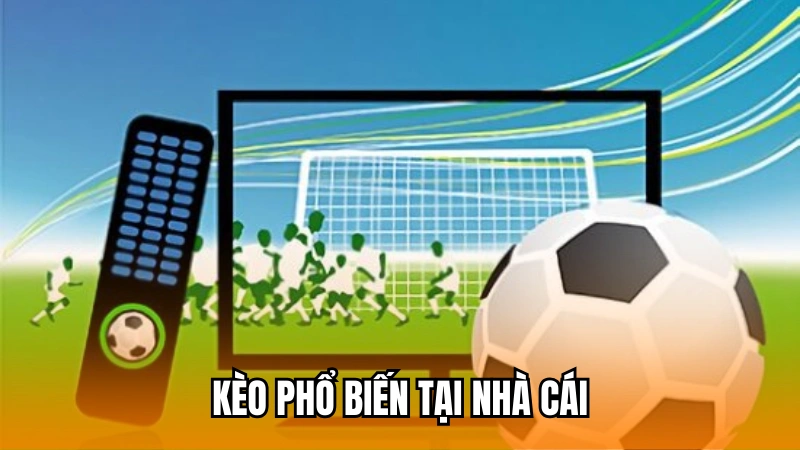 Các tỷ lệ kèo bóng đá phổ biến mà 188Bet cung cấp
